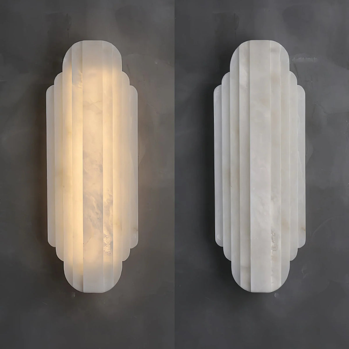 Wall Sconce | Alabaster Integrated LED Warm Light