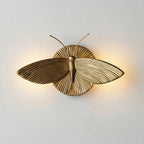 Wall Sconce | Art Deco Moth Design | Resin Construction & Vintage Style