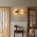 Wall Sconce | Art Deco Moth Design | Resin Construction & Vintage Style