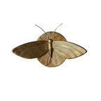 Wall Sconce | Art Deco Moth Design | Resin Construction & Vintage Style