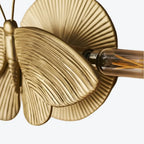 Wall Sconce | Art Deco Moth Design | Resin Construction