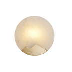 Wall Sconce | Brass & Alabaster | Soft Ambient Glow