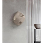 Wall Sconce | Cement Hollow Sculptural & E14 Socket | Multiple Sizes