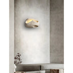 Wall Sconce | Cement Hollow Sculptural & E14 Socket | Multiple Sizes