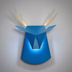 Wall Sconce | Deer Silhouette & Soft Ambient LED | 38 x 35 cm