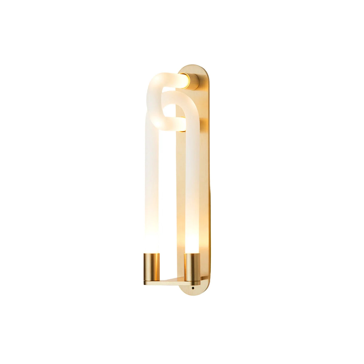 Wall Sconce | Interlocking Hands Design | Integrated LED Lighting