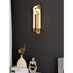 Wall Sconce | Interlocking Hands Design | Integrated LED Lighting