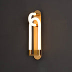 Wall Sconce | Interlocking Hands Design | Integrated LED Lighting