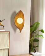 Wall Sconce | Leaf Canoe Design | 30 cm Height