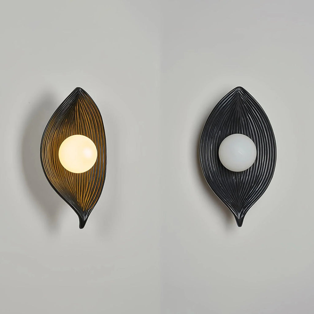 Wall Sconce | Leaf Canoe Design | 30 cm Height