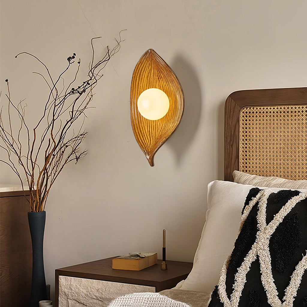 Wall Sconce | Leaf Canoe Design | 30 cm Height
