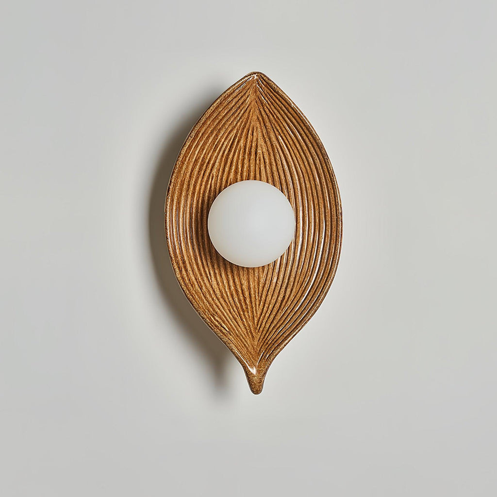 Wall Sconce | Leaf Canoe Design | 30 cm Height