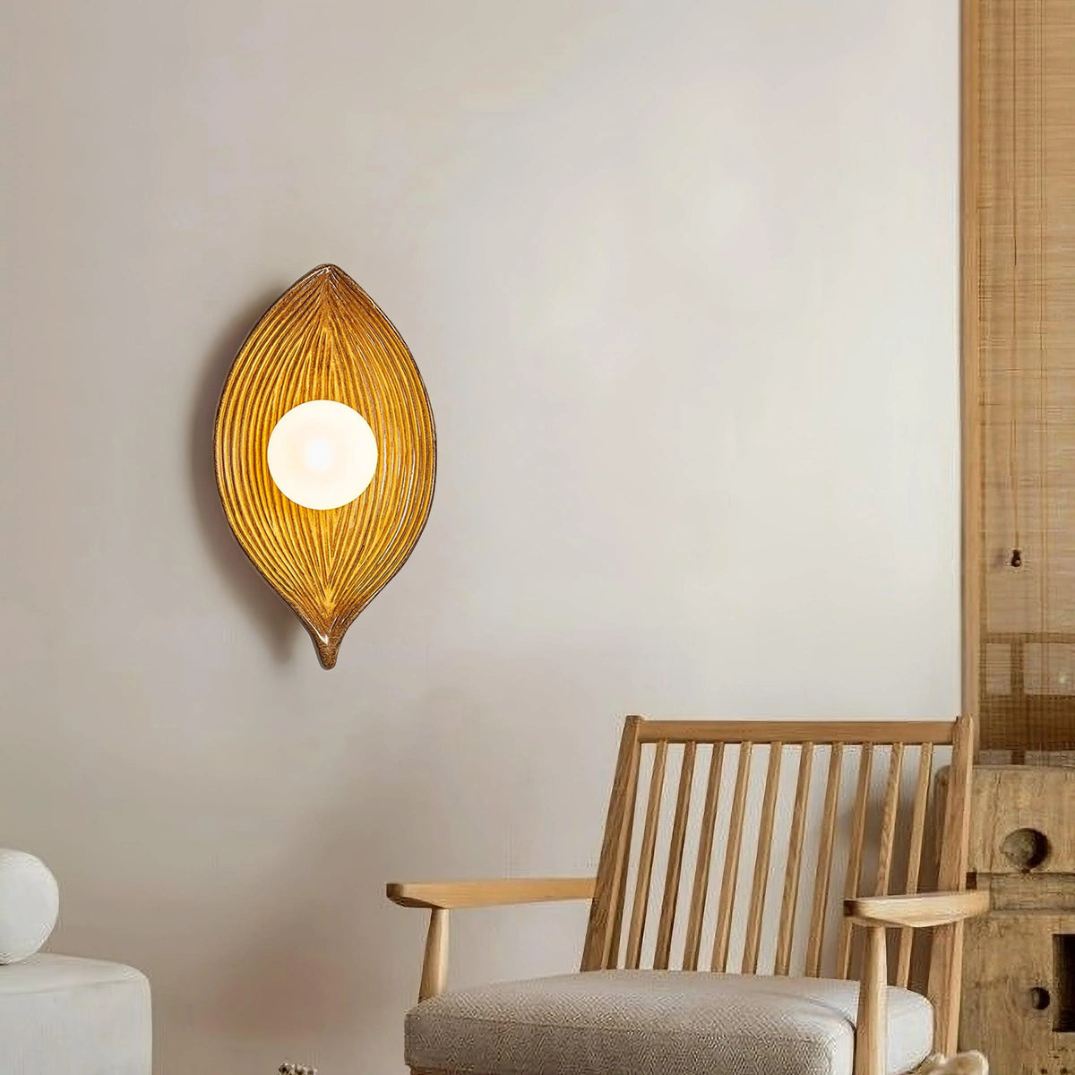 Wall Sconce | Leaf Canoe Design | 30 cm Height