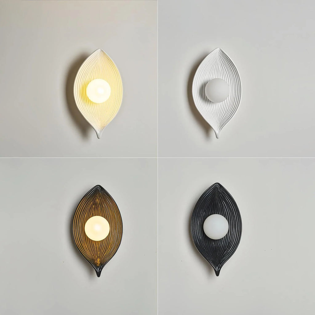 Wall Sconce | Leaf Canoe Design | 30 cm Height