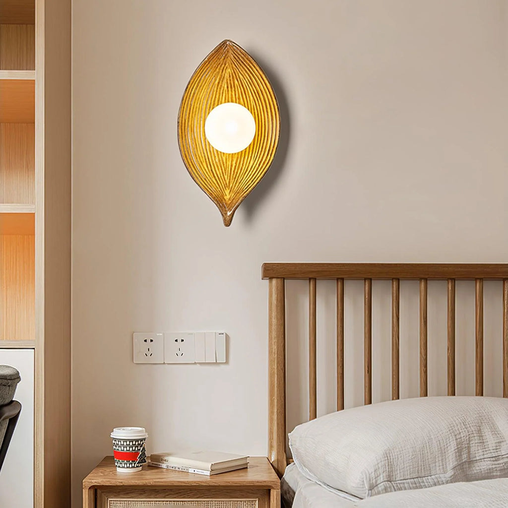 Wall Sconce | Leaf Canoe Design | 30 cm Height