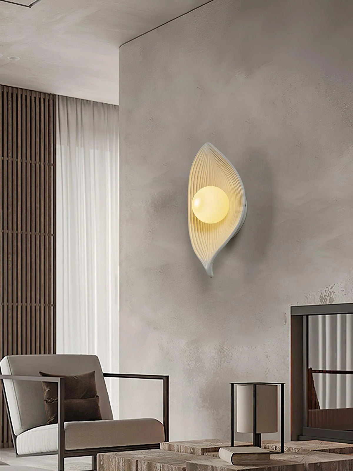 Wall Sconce | Leaf Canoe Design | 30 cm Height
