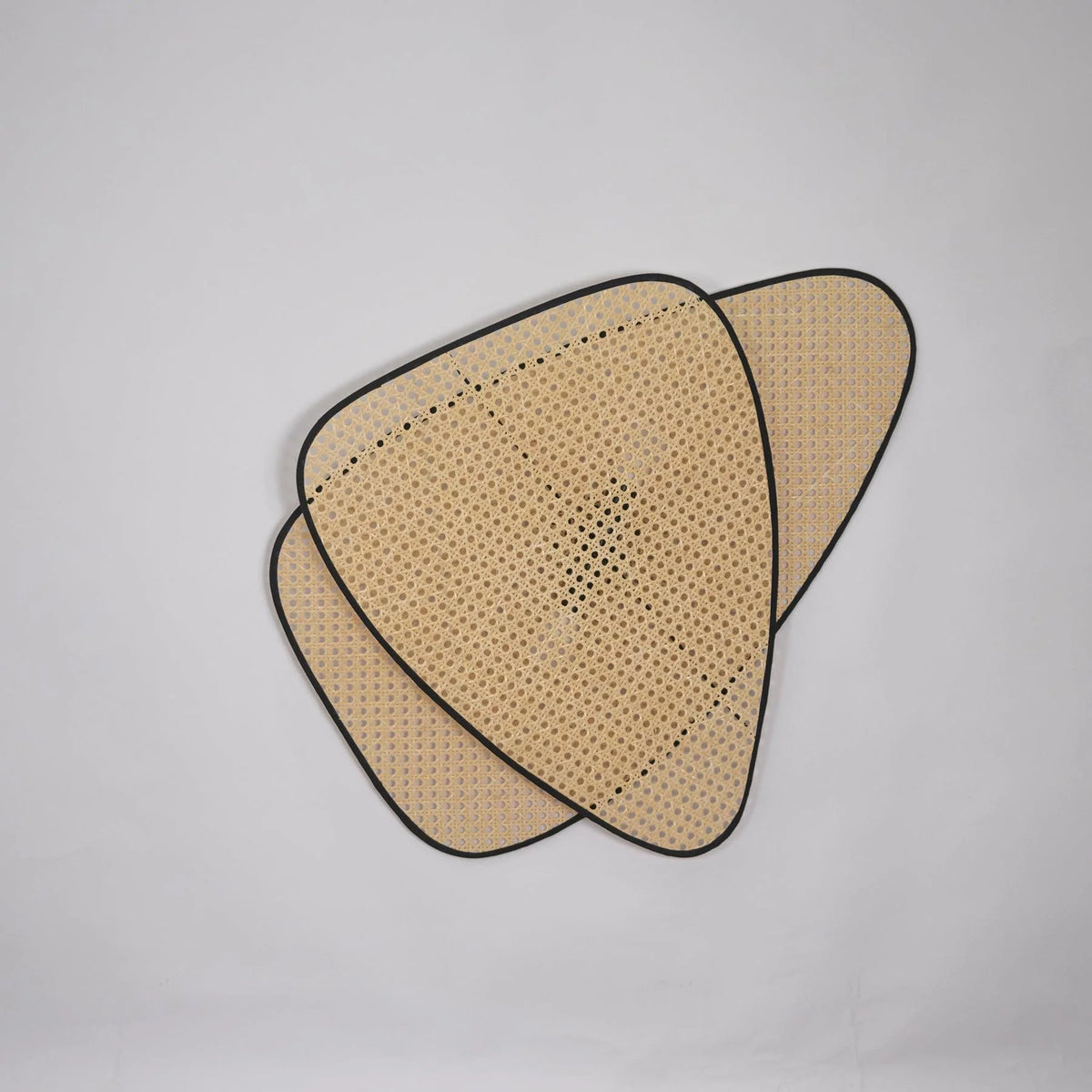 Wall Sconce | Natural Bamboo & Black Metal | Ø33 & Ø46 cm