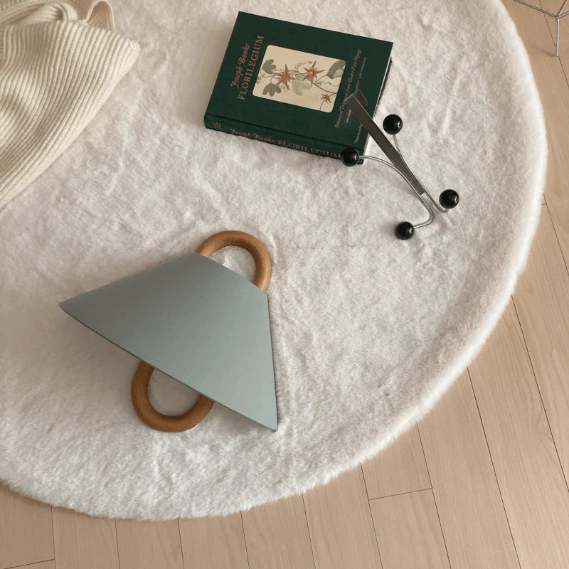 Wall Sconce | Pleated Fabric Shade & Solid Birch Base