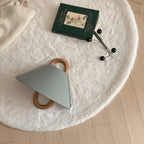 Wall Sconce | Pleated Fabric Shade & Solid Birch Base