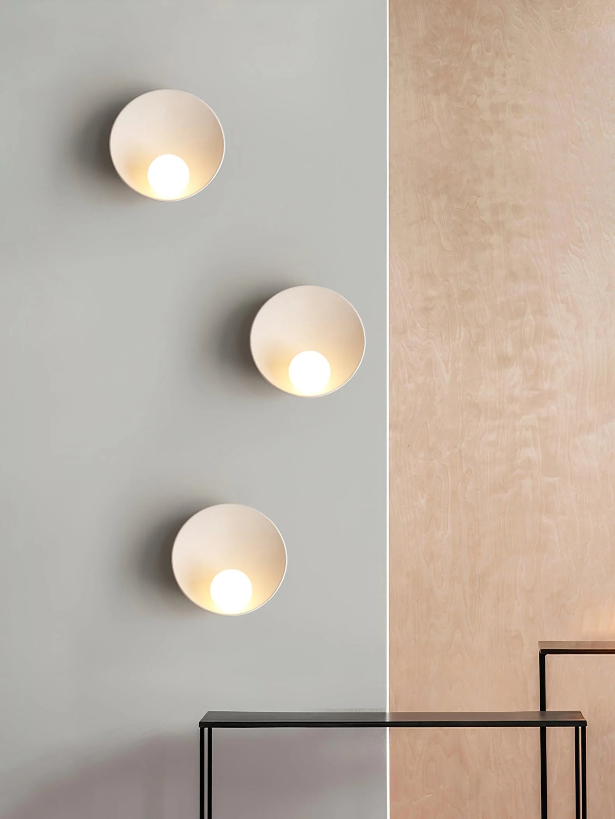 Wall Sconce | Seashell Resin Design | Hardwired Indoor Lighting