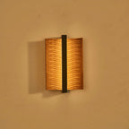 Wall Sconce | Wood & Metal Accent & Integrated LED