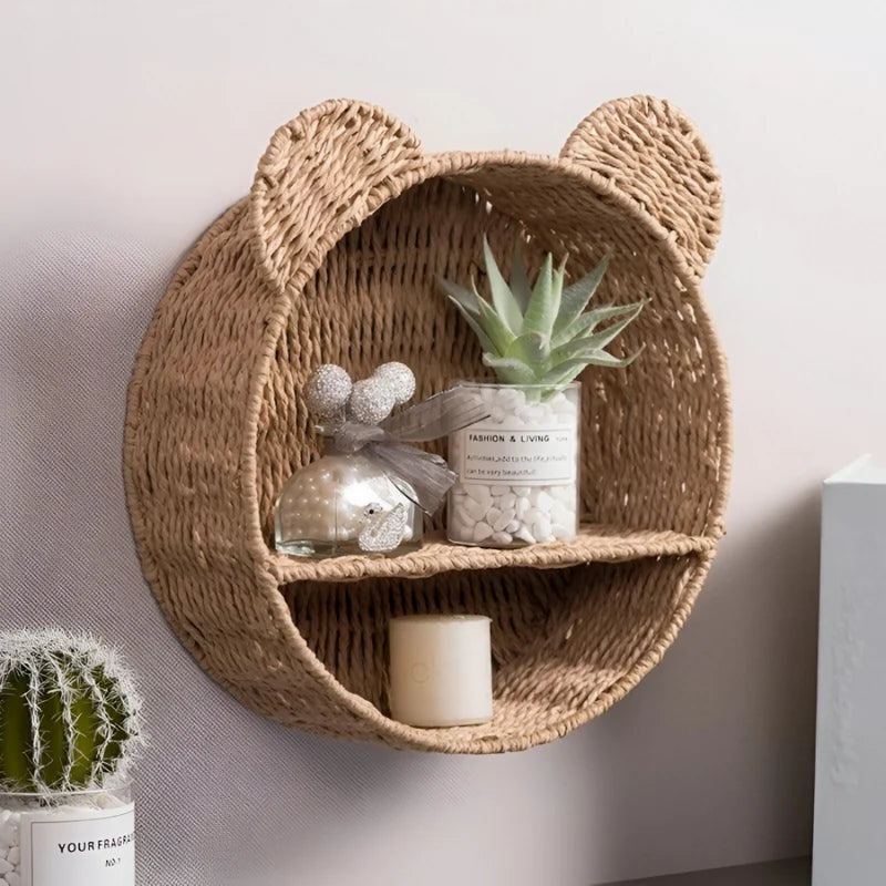 Wall Shelf | Animal-Shaped Wooden & Wall-Mounted