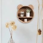 Wall Shelf | Animal-Shaped Wooden & Wall-Mounted