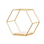 Wall Shelf | Hexagonal Geometric & Easy-To-Mount