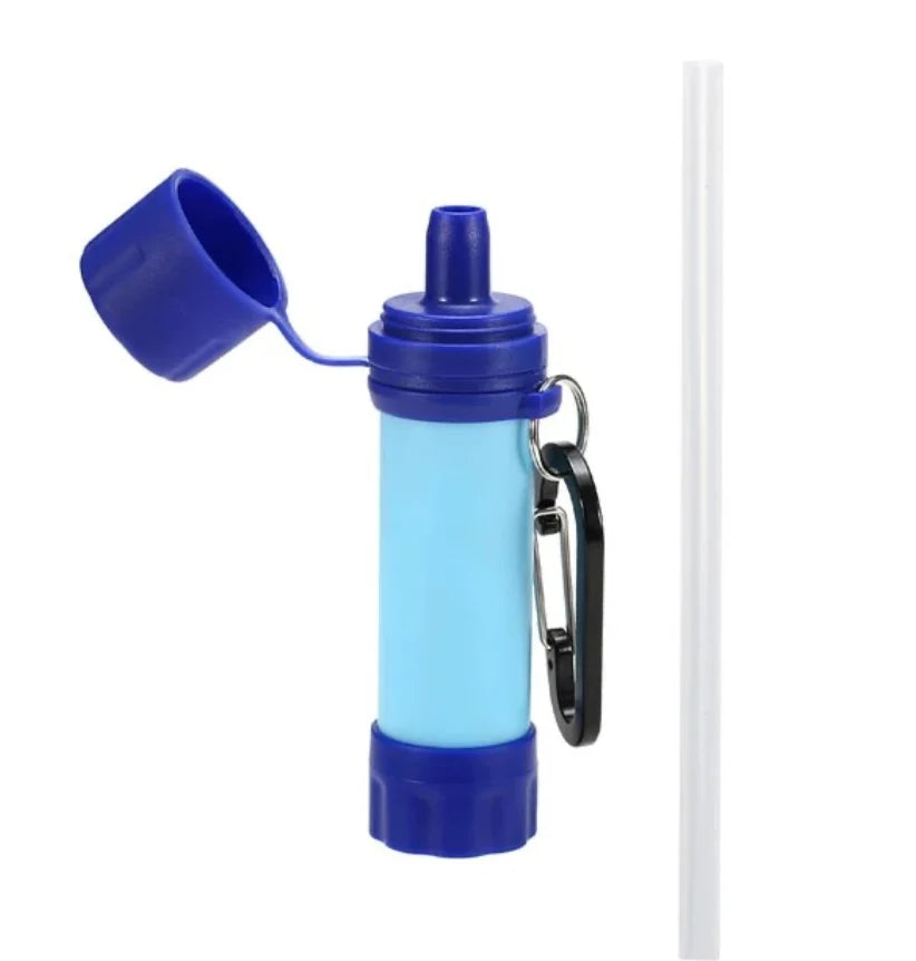 Water Filter | Removes 99.99% of Bacteria & Integrated Drinking Straw | 1200L Capacity