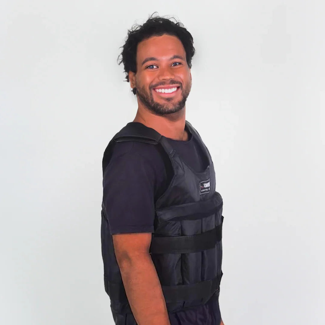 Weight Vest | Adjustable Resistance & Straps | Up To 110 Lb