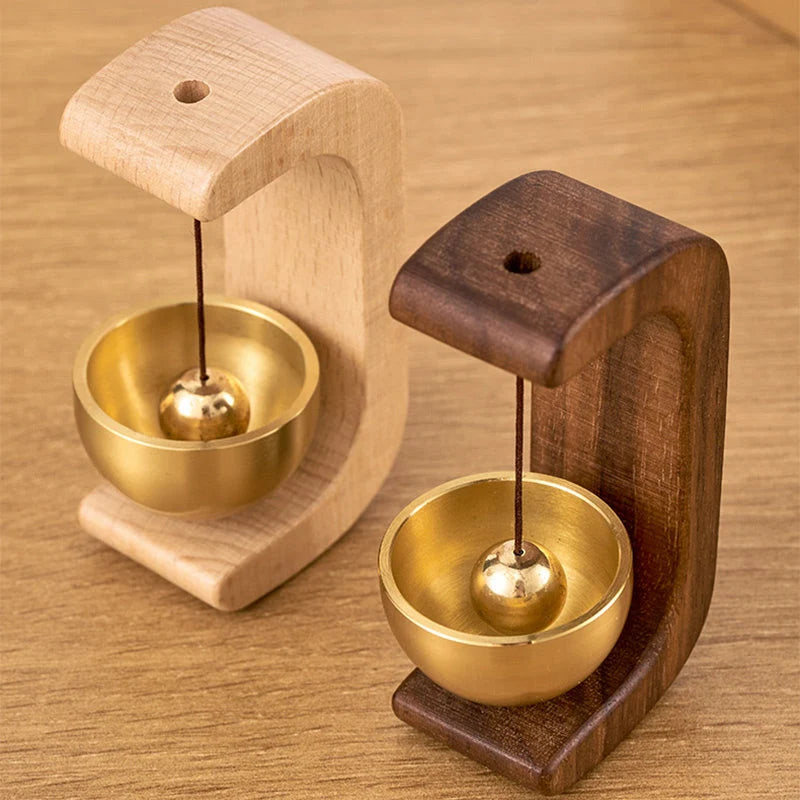 Wind Chime | Magnetic C-Shaped Wood Frame & Soothing Tones