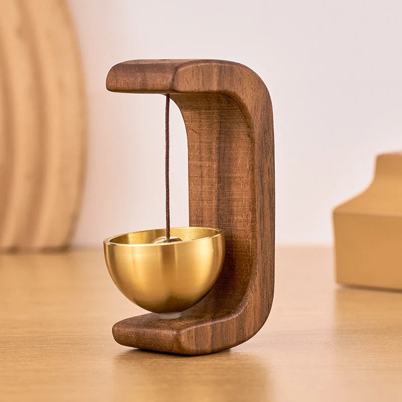 Wind Chime | Magnetic C-Shaped Wood Frame & Soothing Tones