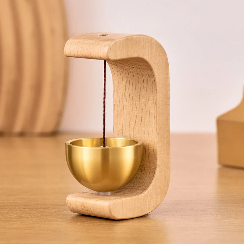 Wind Chime | Magnetic C-Shaped Wood Frame & Soothing Tones