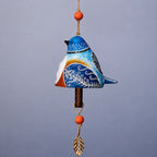 Wind Chime | Resin Bird Design & Soothing Tones | Outdoor Decor