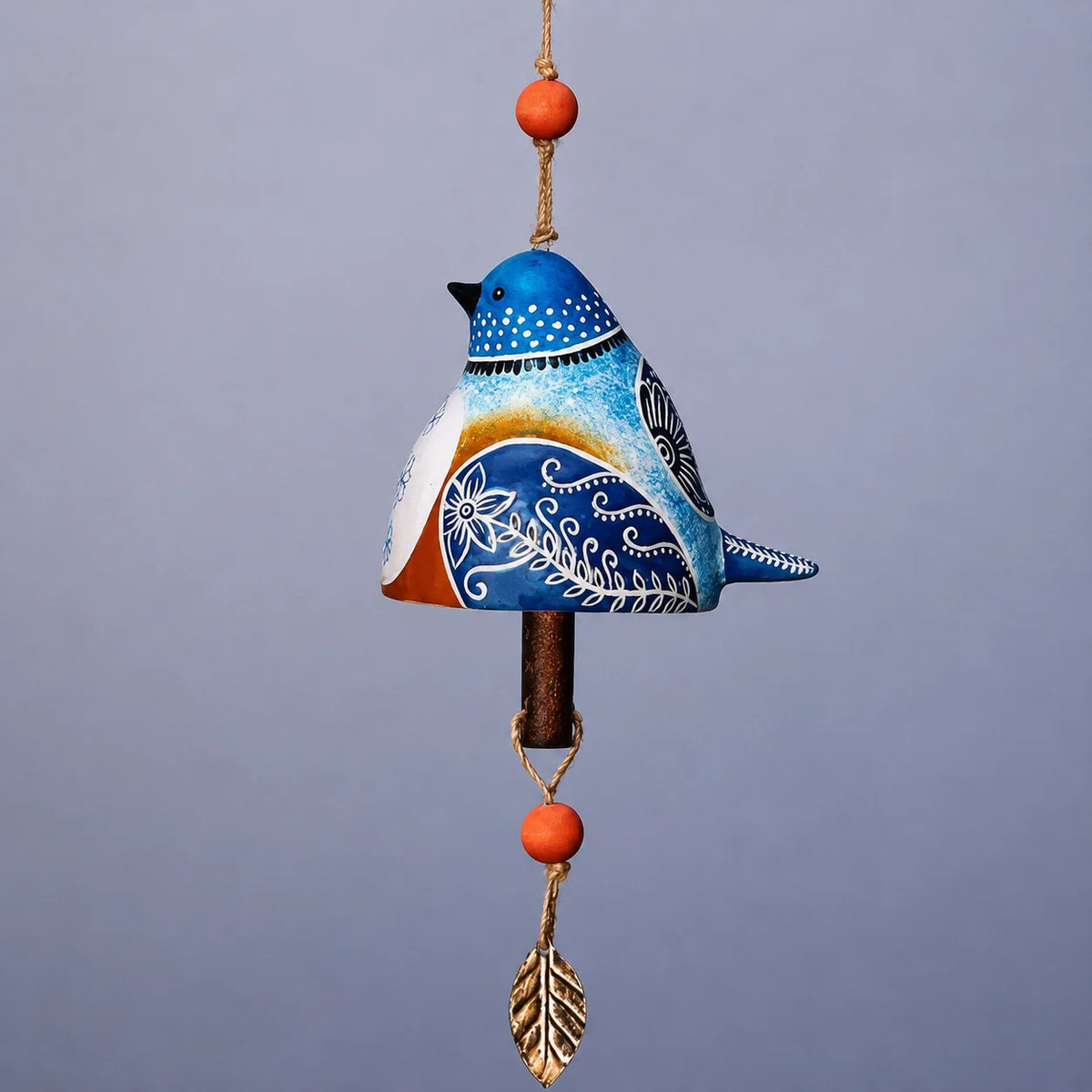 Wind Chime | Resin Bird Design & Soothing Tones | Outdoor Decor