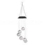 Wind chime | Solar-powered & color-changing LED