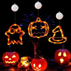 Window Silhouette | Battery-Operated Warm LED | Halloween Designs