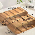 Wine Rack | Solid Wood Curved Design | 6 or 8 Bottle Capacity