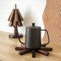 Wood Trivet | Foldable Star Design & Heat-Resistant Walnut