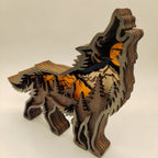 Wooden Wall Art | Handcrafted 3D Layered & Illuminated Option